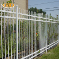 Panneaux de clôture de jardin en métal en fer forgé en poudre